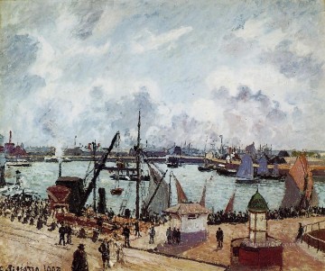 Camille Pissarro Painting - Puerto exterior de le havre 1903 Camille Pissarro